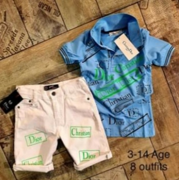 Boys Jean and Polo Set